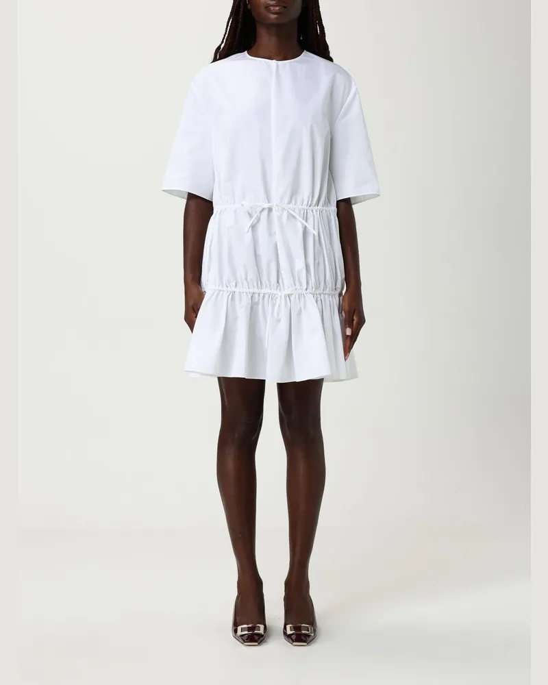 Alaïa Kleider damen Weiß