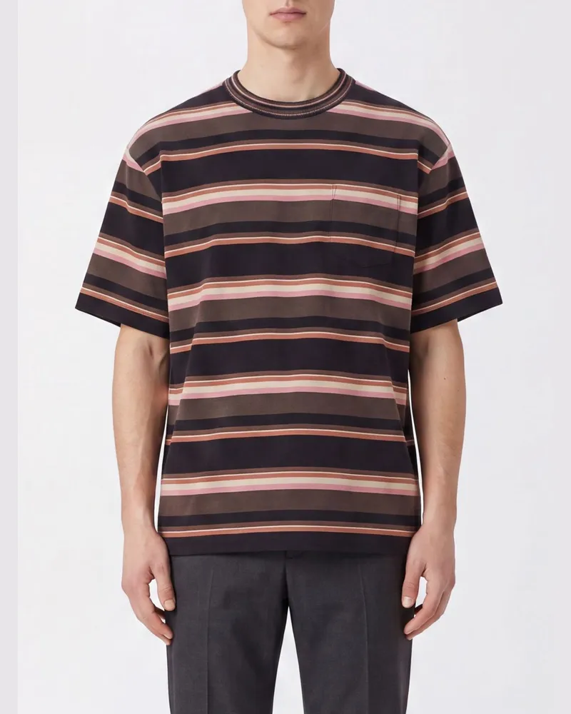 Sacai T-shirt herren Kaki