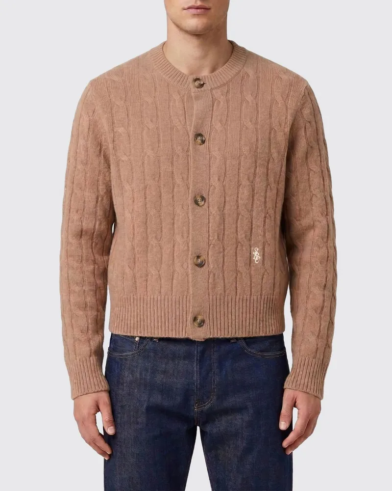 SPORTY & RICH Pullover herren Sporty & Rich Camel