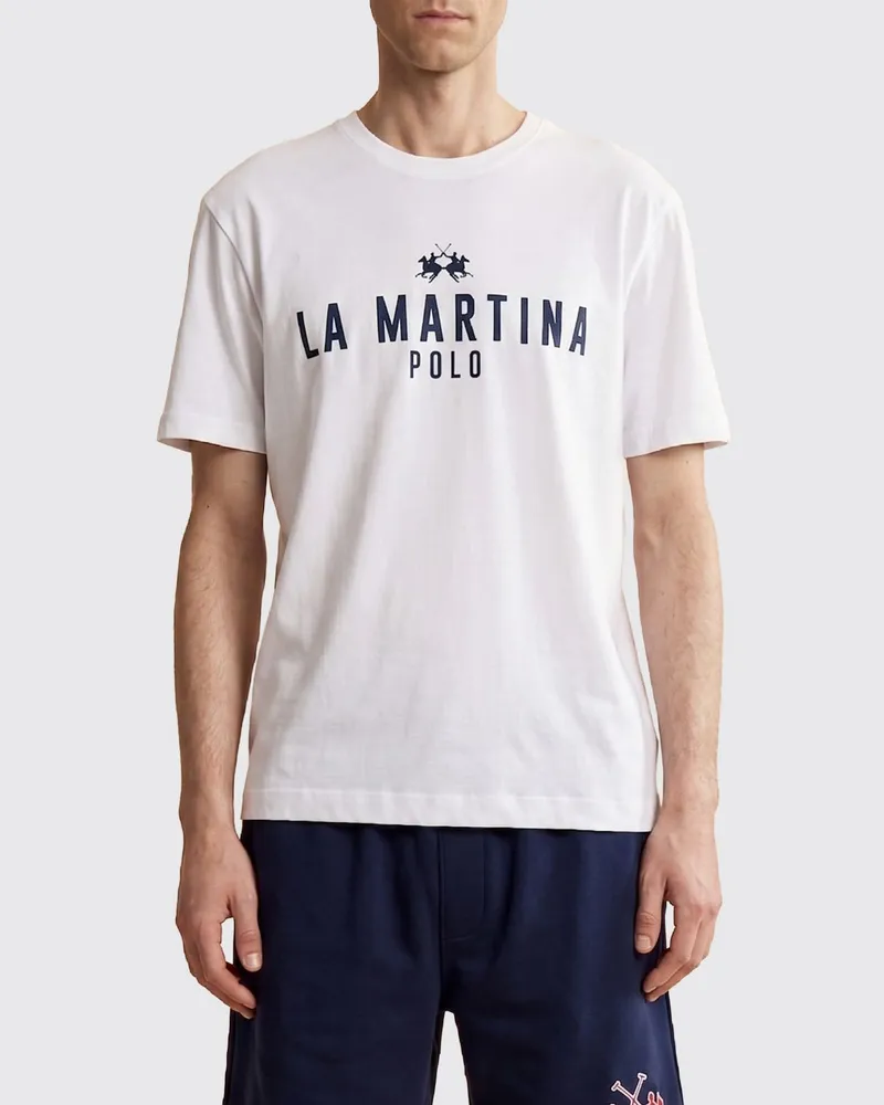 La Martina T-shirt herren Weiß