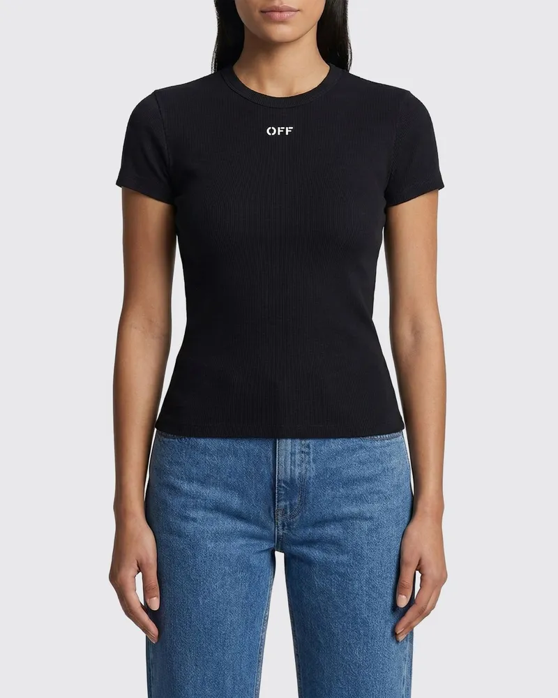 OFF-WHITE T-shirt damen Schwarz