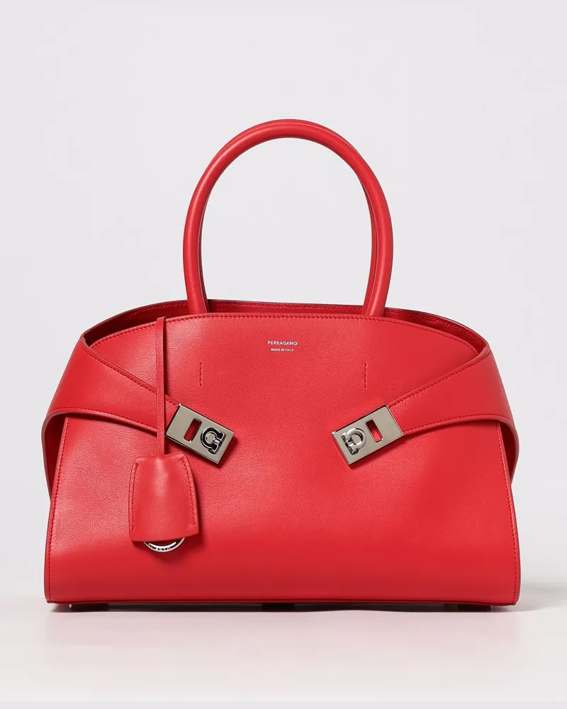 Ferragamo Schultertasche damen Rot