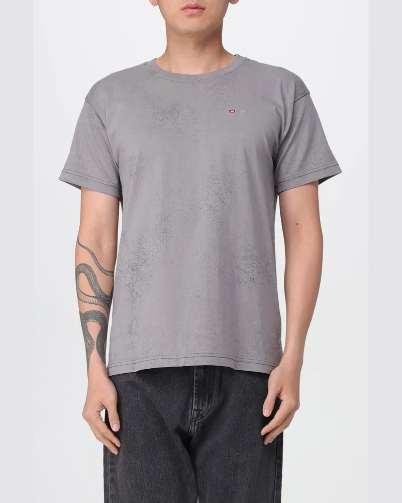 Diesel T-shirt herren Charcoal