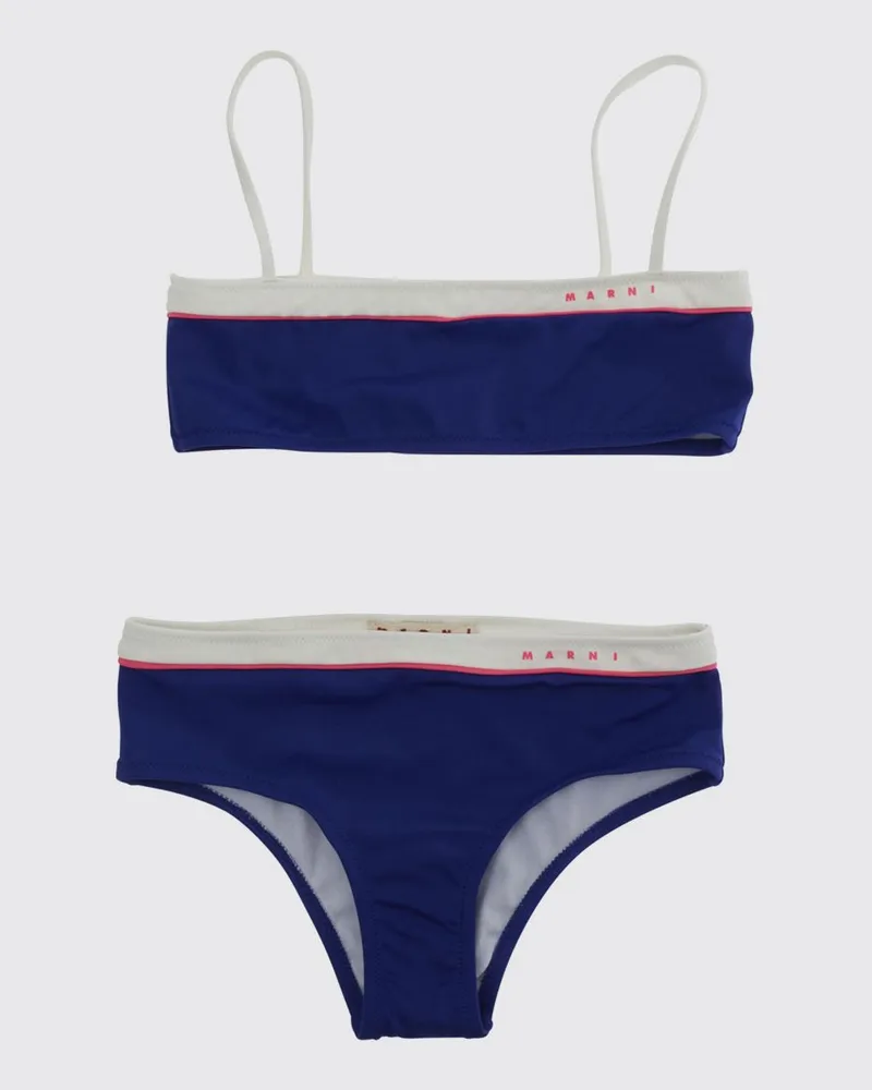 Marni Bikini-Badeanzug Blau