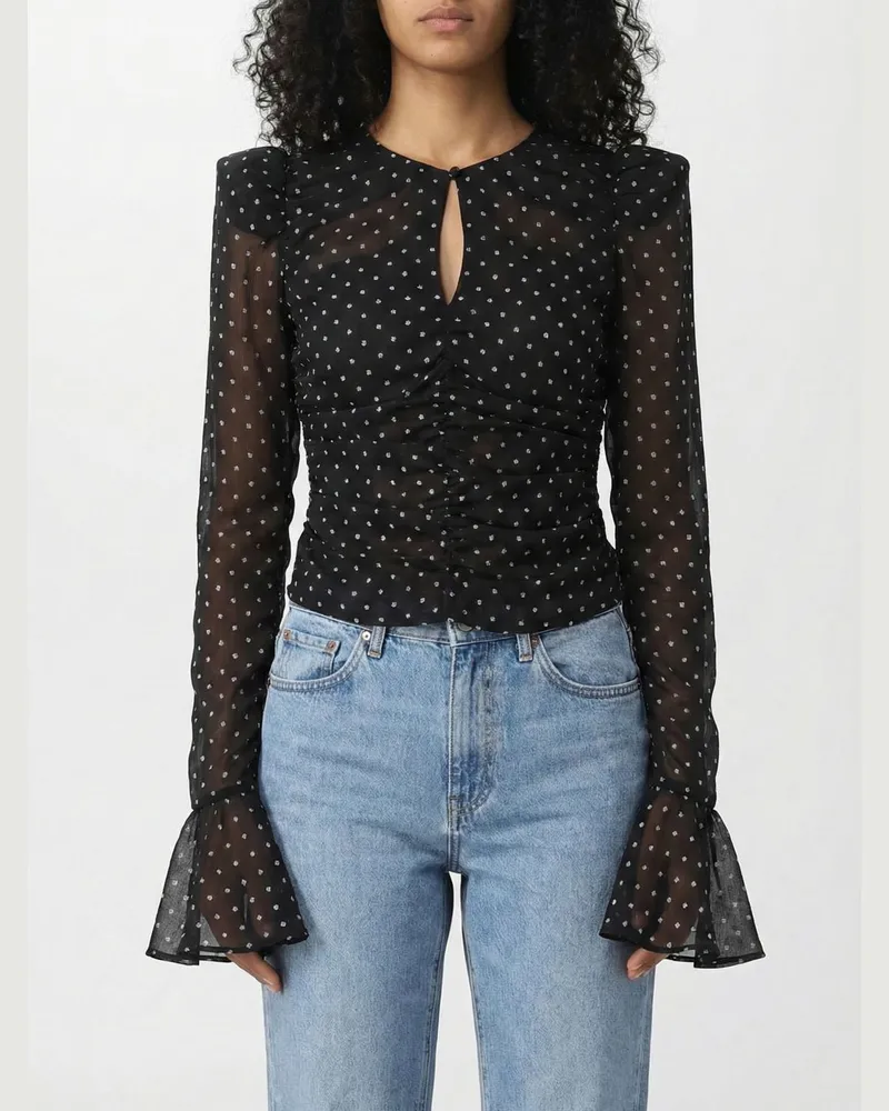 ROTATE Birger Christensen Top damen Schwarz