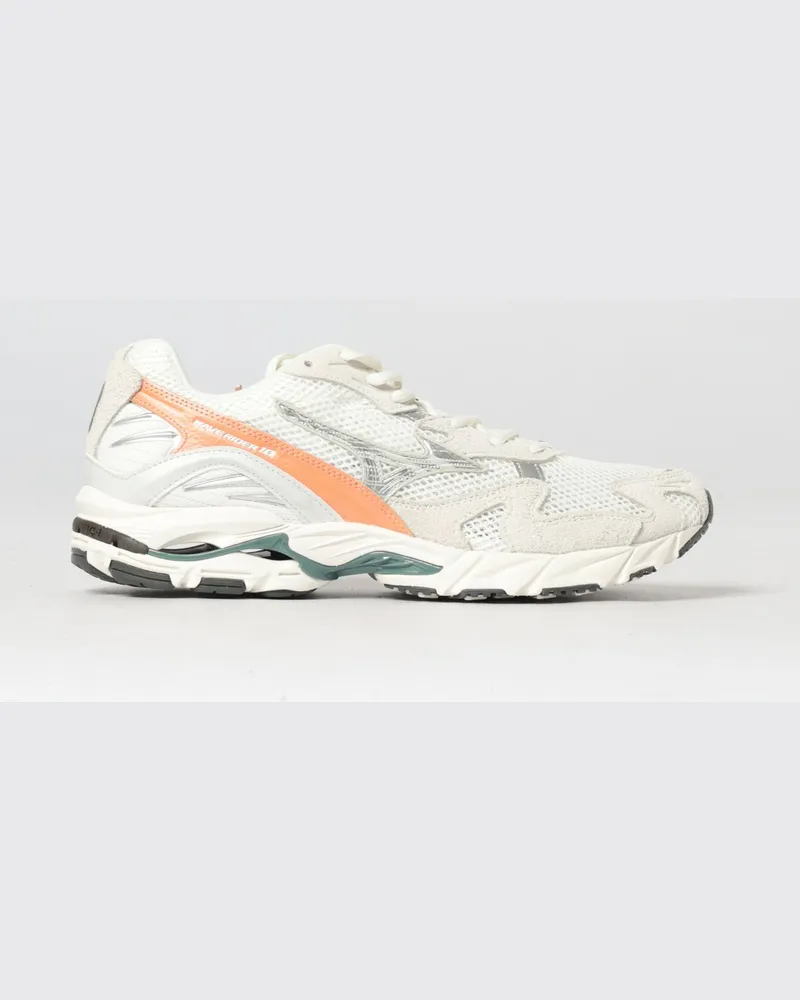 Mizuno Wave Rider 10 Wildleder und Mesh Sneakers Ice
