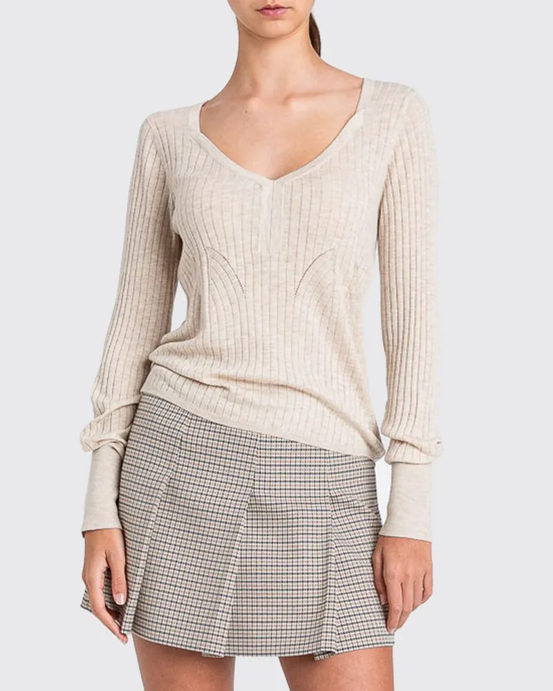 Twin-Set Pullover damen Beige