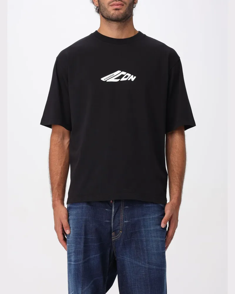 Dsquared2 T-shirt herren Schwarz