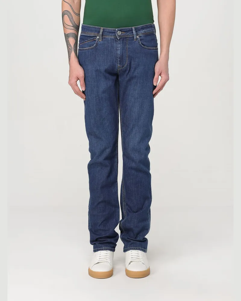 Re-HasH Jeans herren Blau