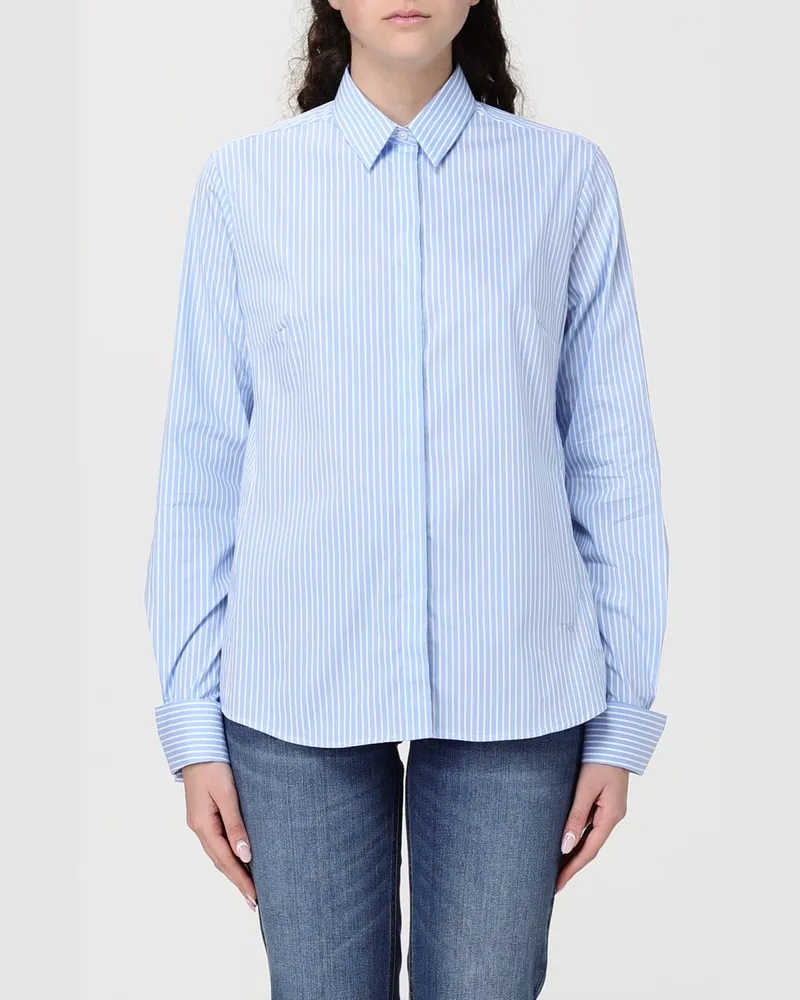 Fay Hemdbluse damen Hellblau