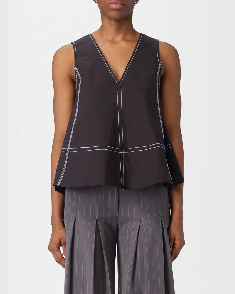 Ganni Top damen Schwarz