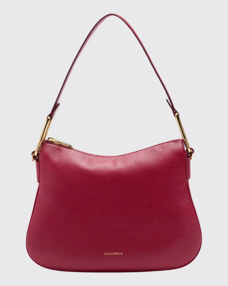 Coccinelle Schultertasche damen Weinrot