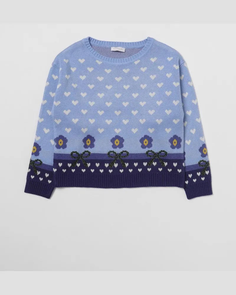 Monnalisa Pullover kinder Hellblau