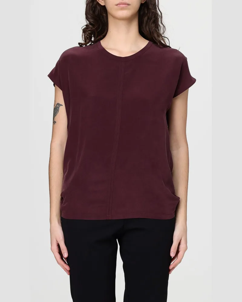 Pinko Top damen Burgunderrot