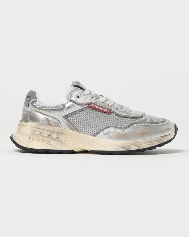 Dsquared2 Sneakers herren Silber