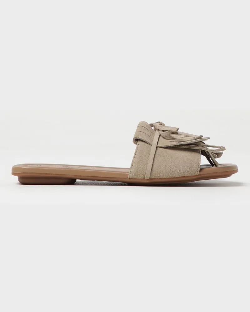 Hogan Flache sandalen damen Beige