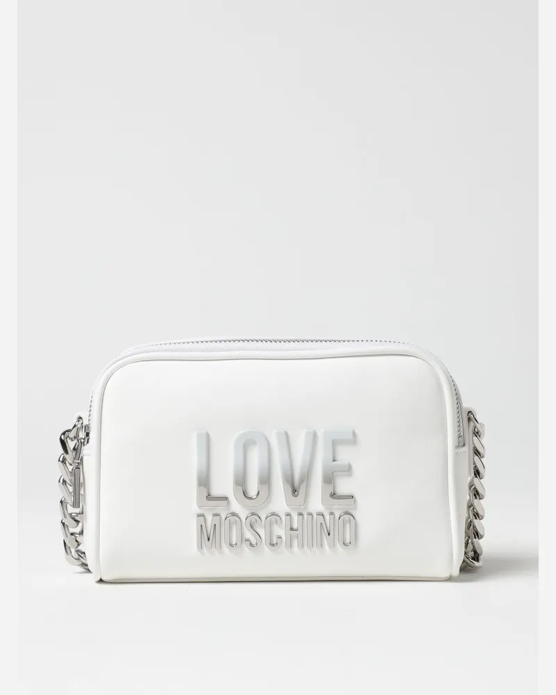 Moschino Handtasche damen Weiß