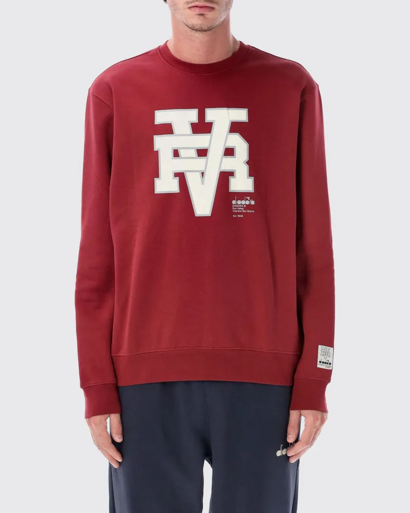 Diadora Sweatshirt herren Rot