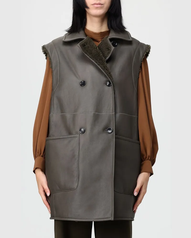 Max Mara Mantel damen Grün