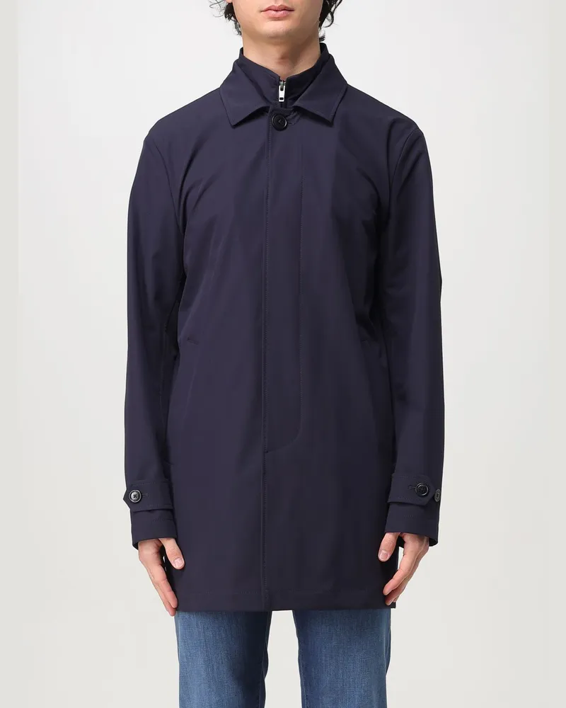 Fay Mantel herren Blau