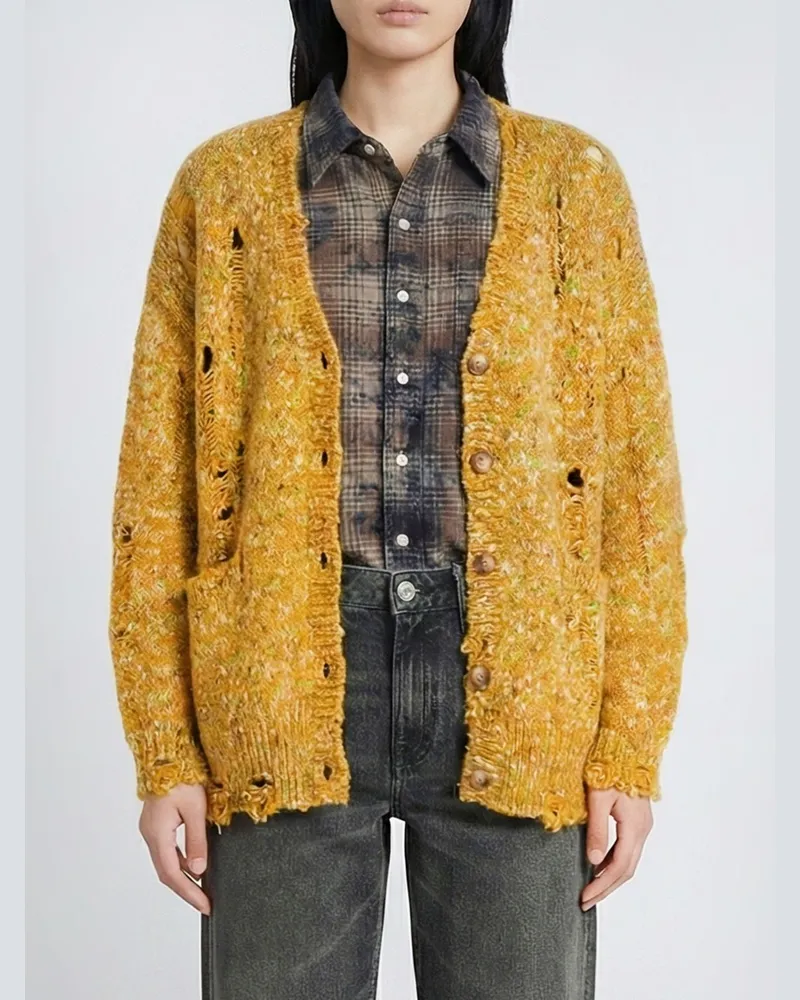 R13 Pullover damen Gelb