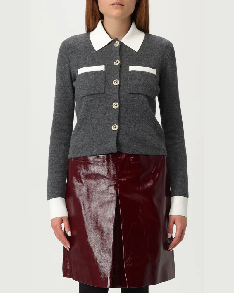 Self-Portrait Pullover damen Grau