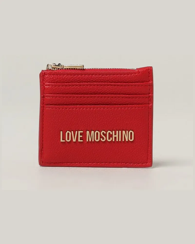 Moschino Geldbörsen damen Rot