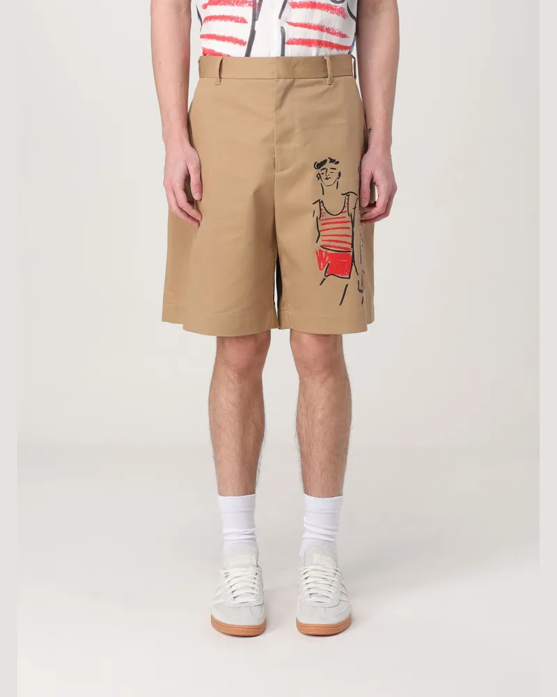 MSGM Shorts herren Beige