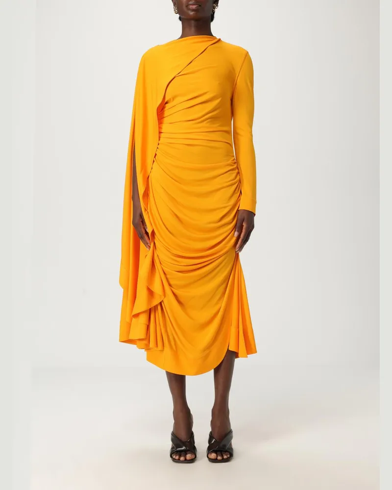 Bottega Veneta Kleider damen Orange