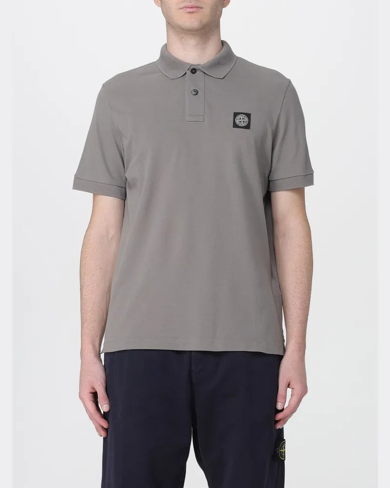 Stone Island Polo herren Grau