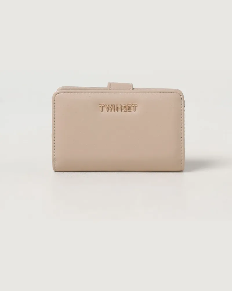 Twin-Set Geldbeutel damen Beige