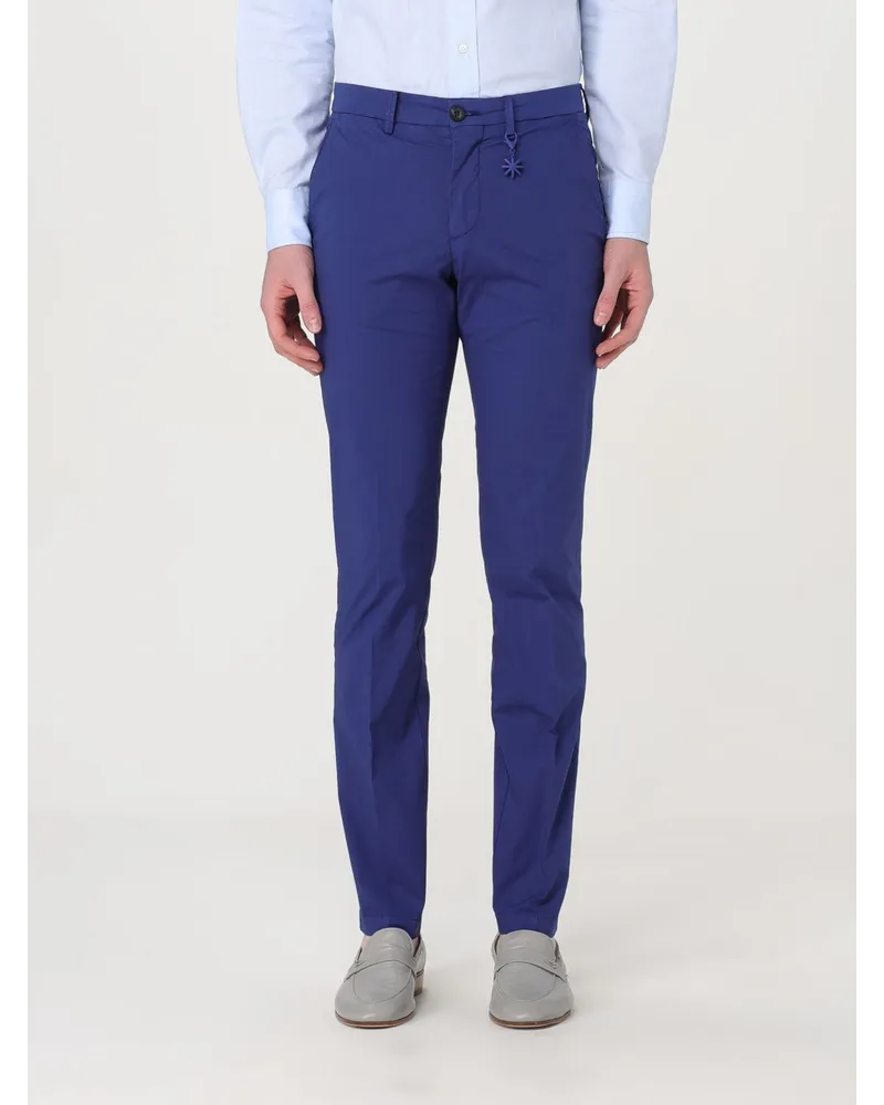 Manuel Ritz Hose Blau