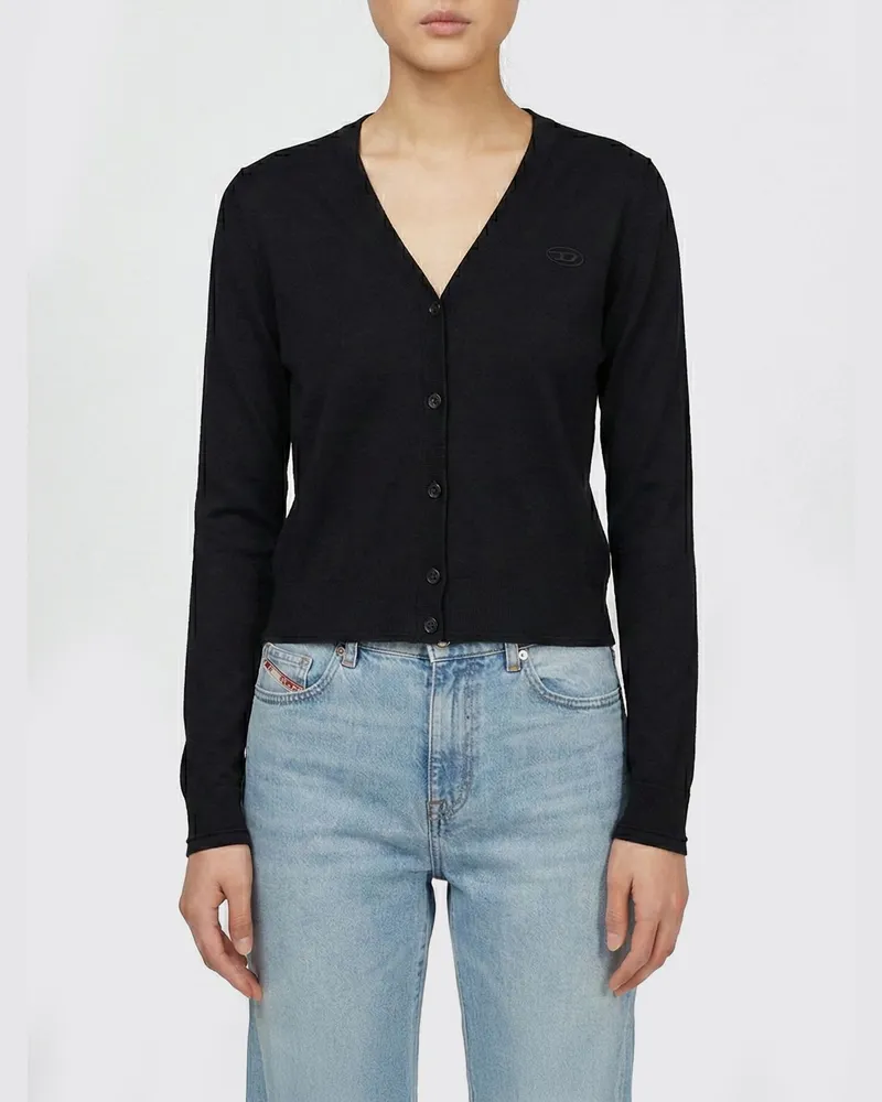 Diesel Strickjacke damen Schwarz