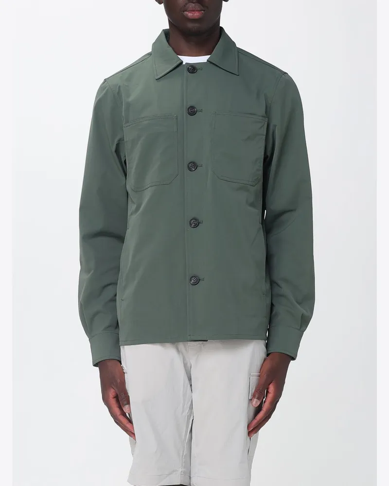 Save The Duck Basil Hemdjacke aus wasserabweisendem technischem Gewebe Military