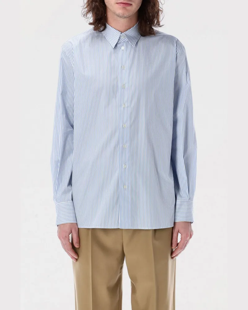 Saint Laurent Hemd herren Blau