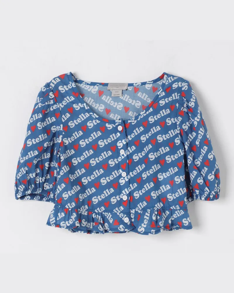 Stella McCartney Kids Top kinder Petroleum