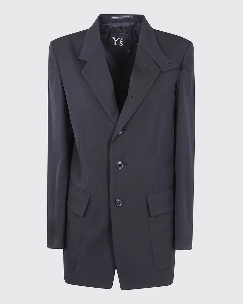 Yohji Yamamoto Jacke damen Schwarz