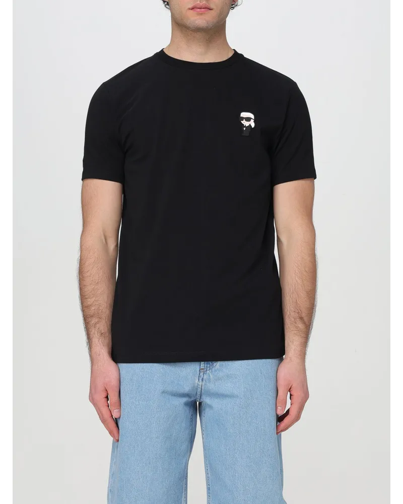 Karl Lagerfeld T-shirt herren Schwarz