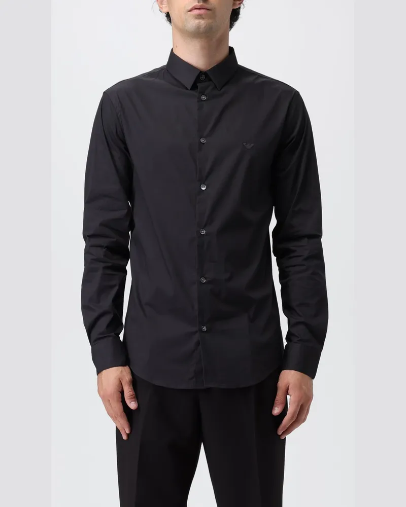 Emporio Armani Hemd herren Schwarz