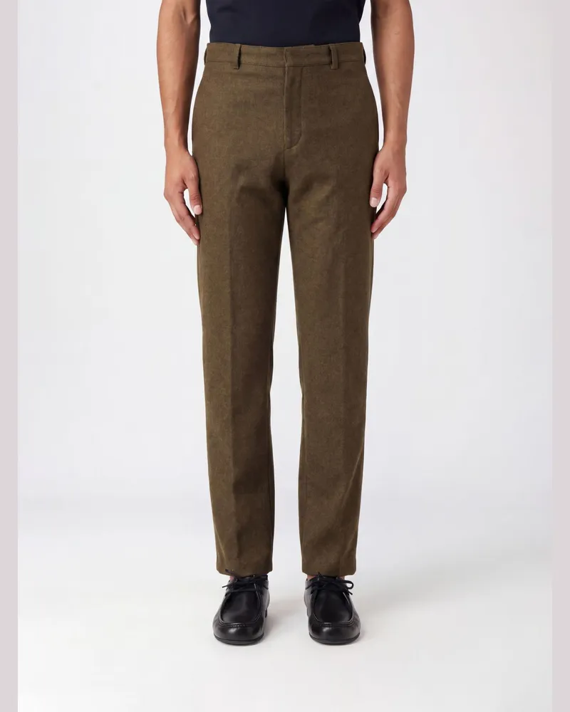 Jil Sander Slim-Fit Anzughose von aus reiner Schurwolle Braun