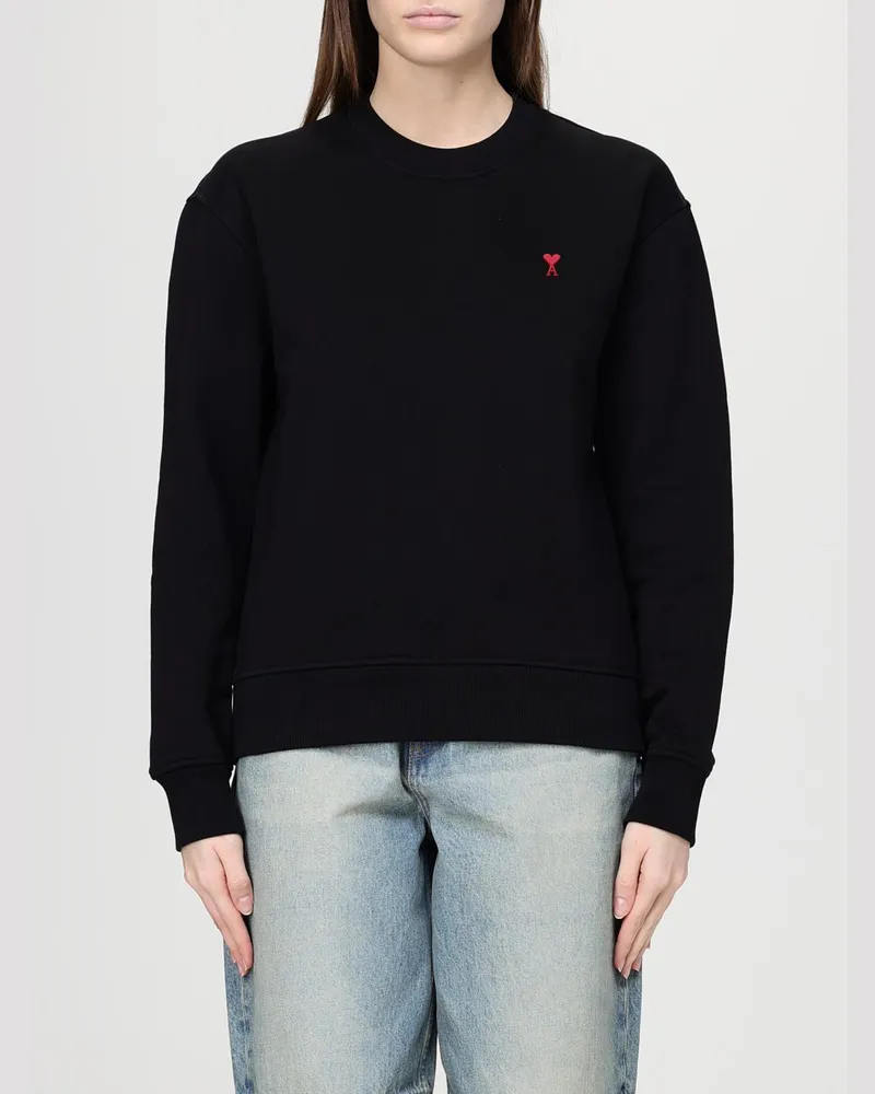 AMI Paris Sweatshirt damen Schwarz