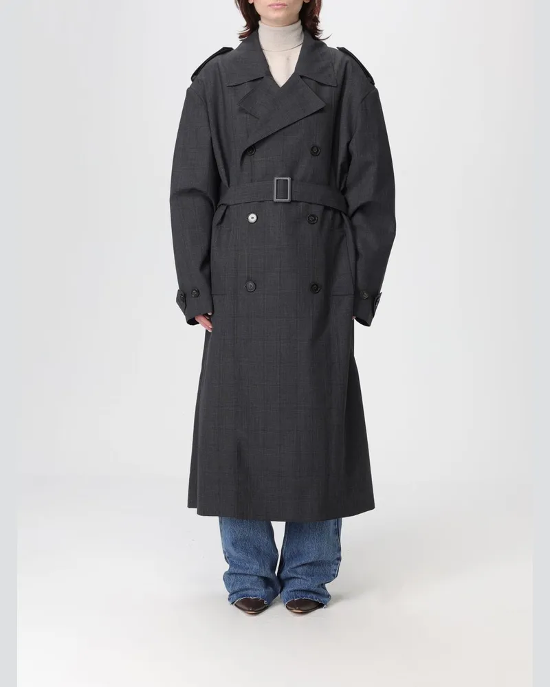 FRANKIE Shop Mantel damen Grau