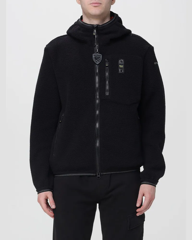 Blauer Jacke herren Schwarz