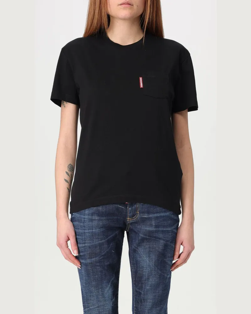 Dsquared2 T-shirt damen Weiß