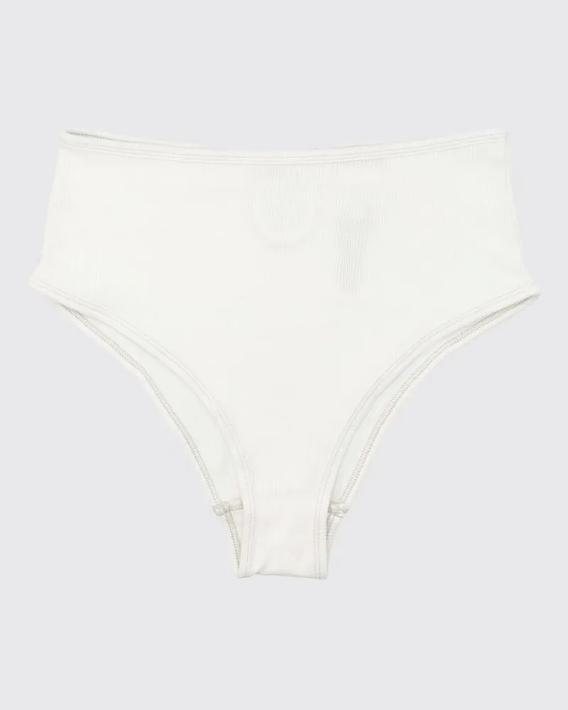 Diesel Charli-Dnm High-Waist Slip Weiß