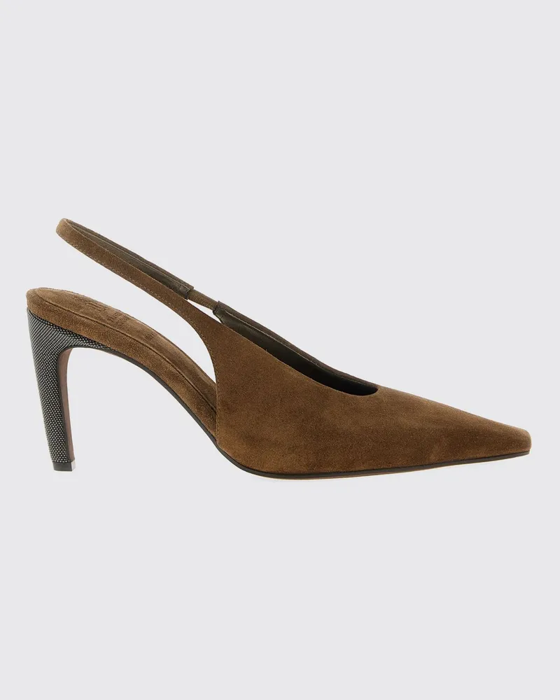 Brunello Cucinelli Absatzschuhe damen Braun