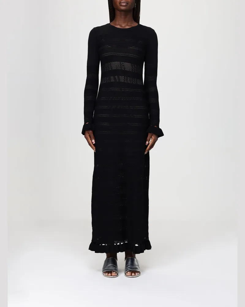 Twin-Set Strickkleid Schwarz