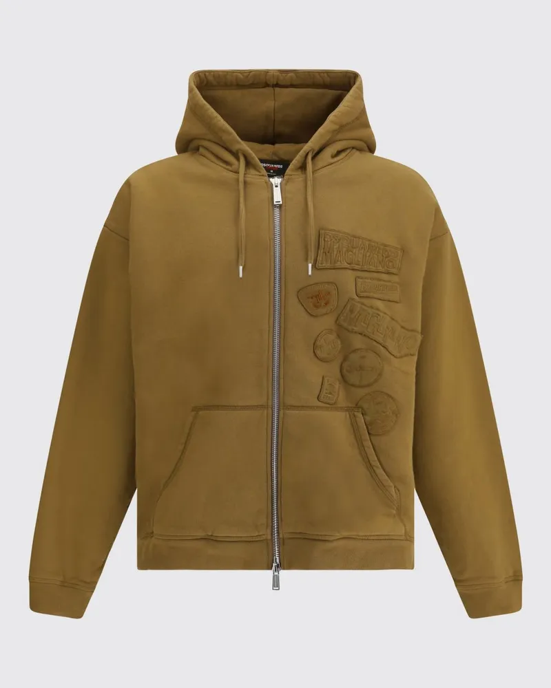 Dsquared2 Sweatshirt herren Kakao