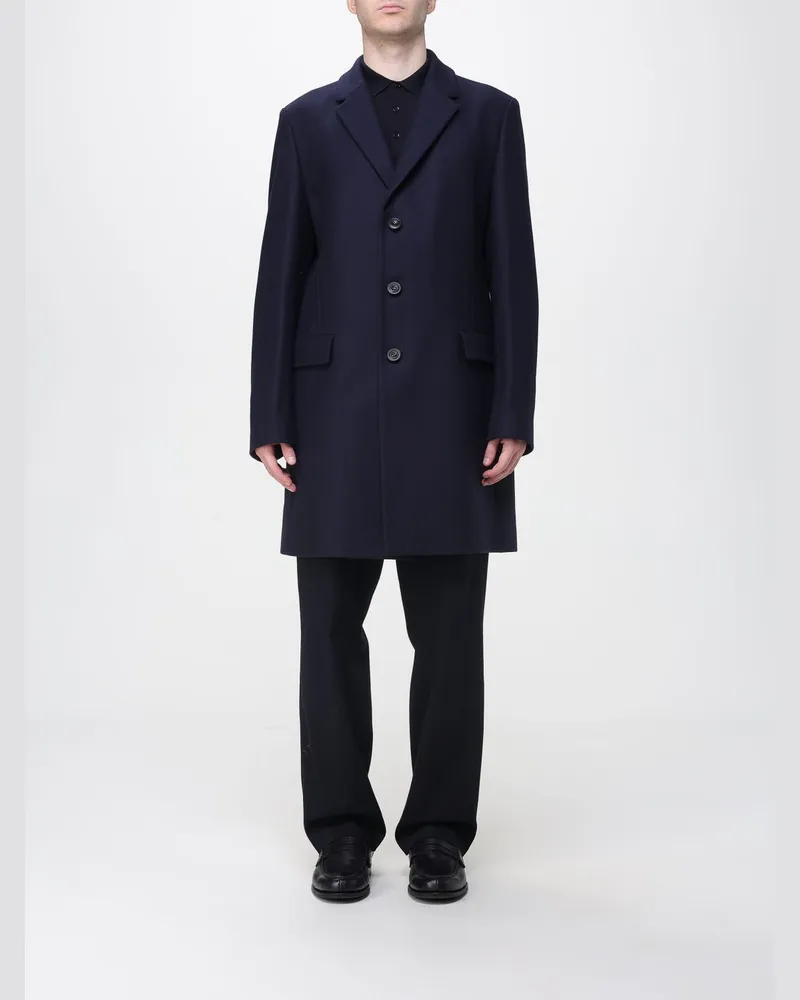HUGO BOSS Mantel herren Blau
