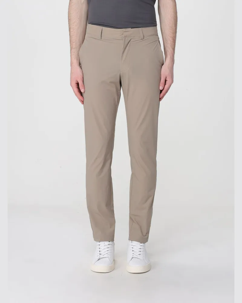 EA7 Chino-Hose aus Stretch-Jersey Taubengrau